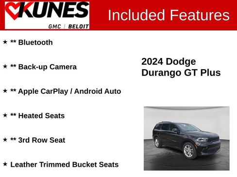 Used 2024 Dodge Durango GT AWD/4WD image 2