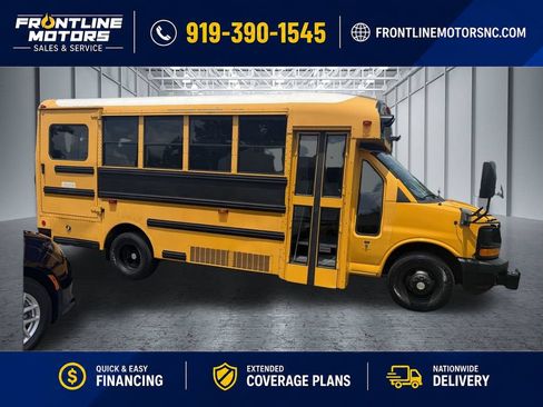 Used 2012 Chevrolet Express 4500 w/ School Bus Package RWD image 5