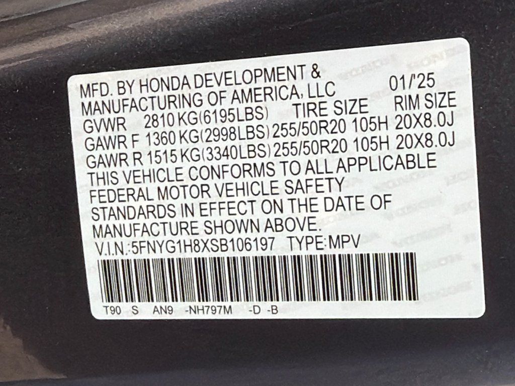 Used 2025 Honda Pilot Elite image 38
