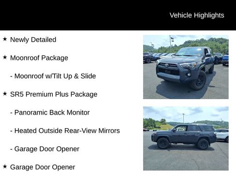 Used 2024 Toyota 4Runner SR5 Premium w/ Moonroof Package AWD/4WD image 8