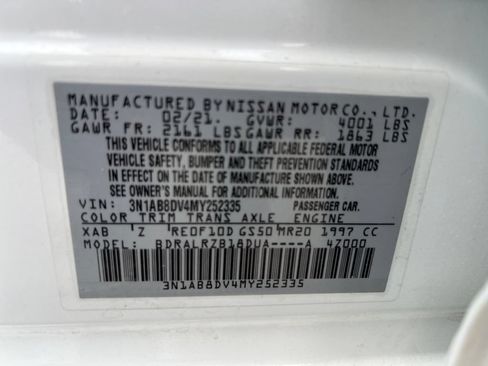 Used 2021 Nissan Sentra SR FWD image 26