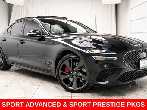 Used 2023 Genesis G70 3.3T w/ Sport Prestige Package AWD/4WD image 1