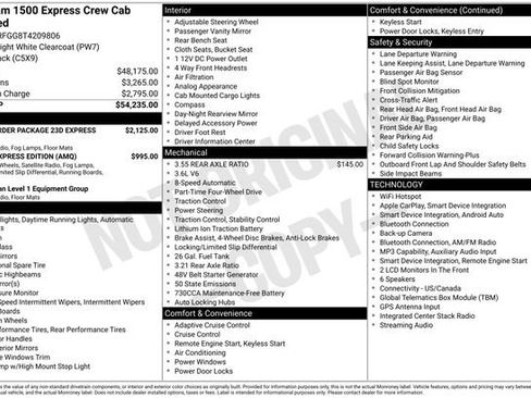 New 2026 RAM 1500 Express AWD/4WD image 4