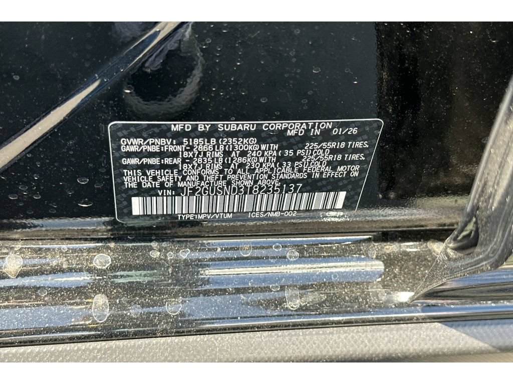 New 2026 Subaru Crosstrek 2.5i Limited w/ Crosstrek Mirror Package AWD/4WD image 26