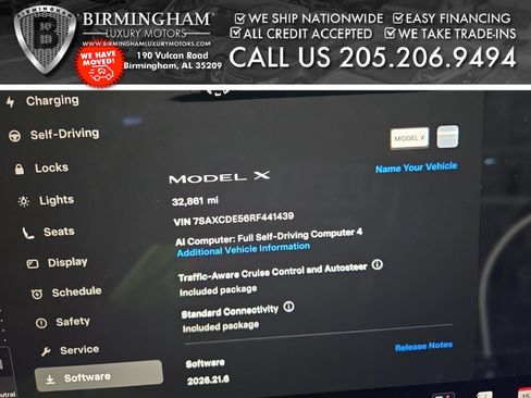 Used 2024 Tesla Model X AWD/4WD image 2