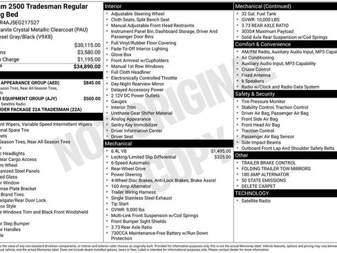 Used 2014 RAM 2500 Tradesman w/ Chrome Appearance Group image 5