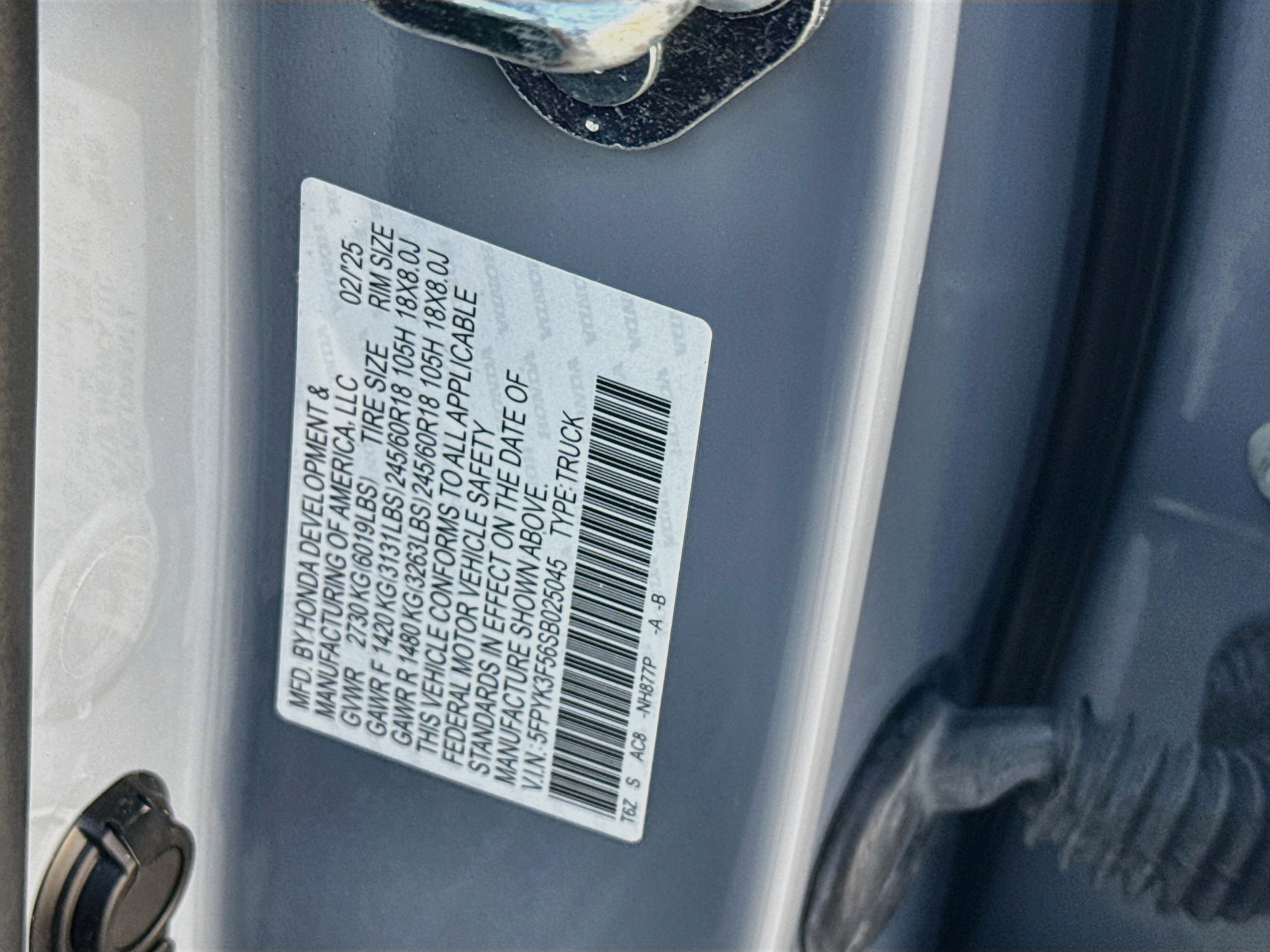 Used 2025 Honda Ridgeline RTL image 37