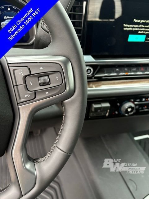 New 2026 Chevrolet Silverado 1500 RST w/ Dark Appearance Package AWD/4WD image 16