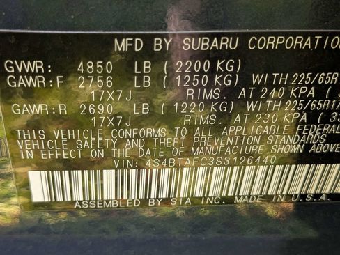 Certified 2025 Subaru Outback Premium AWD/4WD image 21