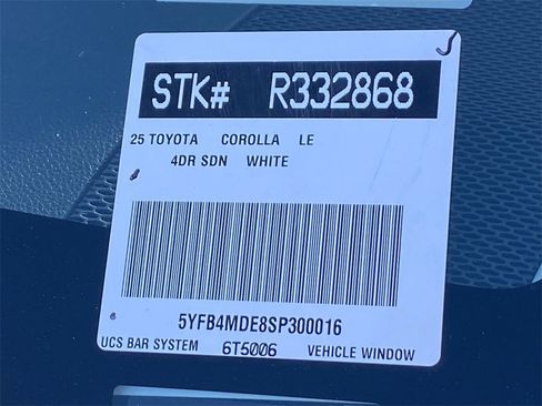Certified 2025 Toyota Corolla LE image 35