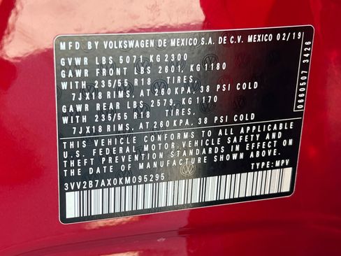 Used 2019 Volkswagen Tiguan SEL image 30