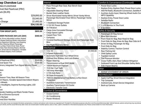 Used 2020 Jeep Cherokee Latitude Lux w/ Trailer Tow Group AWD/4WD image 6