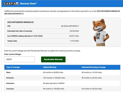 Used 2023 Mitsubishi Mirage ES image 6