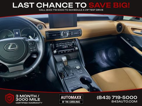Used 2025 Lexus IS 350 F Sport w/ Accessory Package RWD image 19