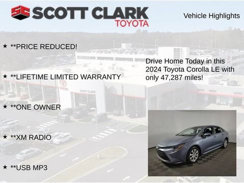 Used 2024 Toyota Corolla LE FWD image 12