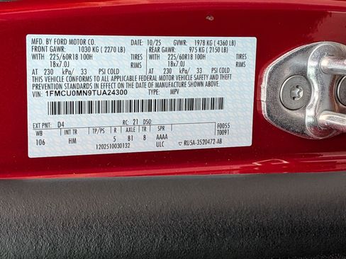 New 2026 Ford Escape ST-Line w/ Tech Pack #1 FWD image 42
