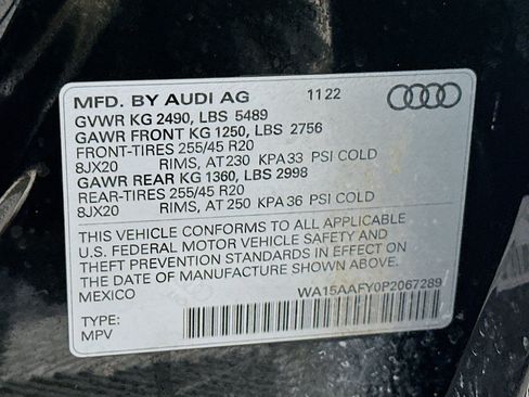 Used 2023 Audi Q5 2.0T Premium Plus w/ Premium Plus Package AWD/4WD image 12