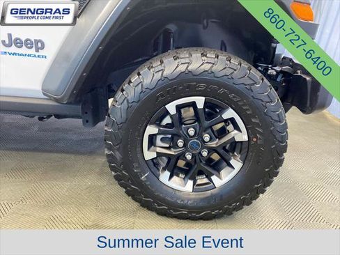 Certified 2025 Jeep Wrangler Unlimited Rubicon 4xe w/ Safety Group AWD/4WD image 46