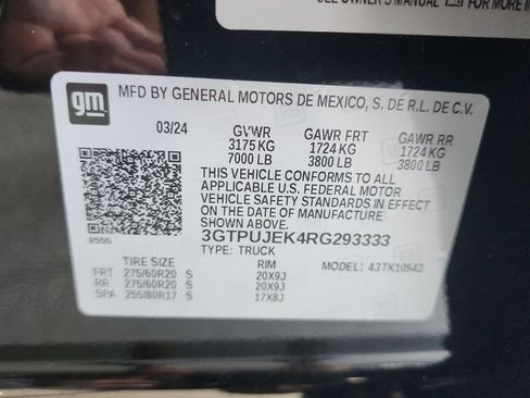 Certified 2024 GMC Sierra 1500 Elevation AWD/4WD image 33