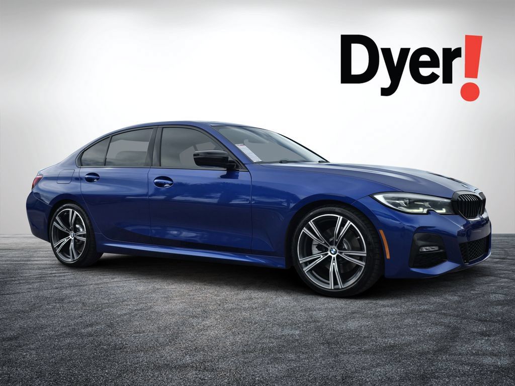 Used 2021 BMW 330i Sedan w/ M Sport Package RWD image 1