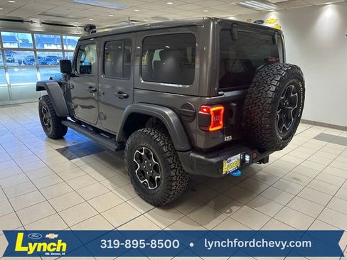 Used 2022 Jeep Wrangler Unlimited Rubicon 4xe w/ Steel Bumper Group image 22