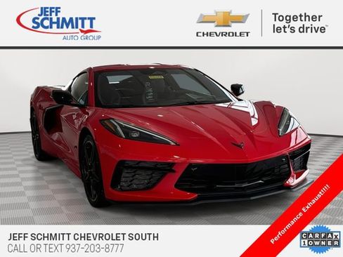 Certified 2025 Chevrolet Corvette Stingray Premium Cpe w/ Stealth Interior Trim Package image 1