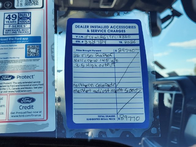 New 2026 Ford F150 Raptor AWD/4WD image 15