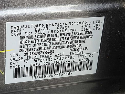 Certified 2023 Nissan Sentra SR w/ SR Premium Package FWD image 26