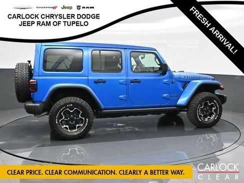 Used 2023 Jeep Wrangler Unlimited Rubicon 4xe w/ Steel Bumper Group image 4