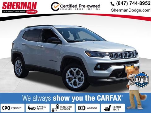 Certified 2025 Jeep Compass Latitude AWD/4WD image 1