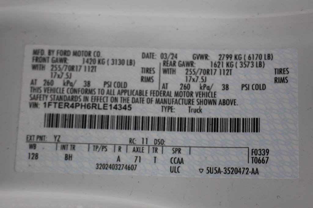 Used 2024 Ford Ranger XL AWD/4WD image 26