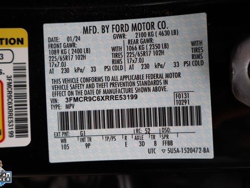 Certified 2024 Ford Bronco Sport Outer Banks AWD/4WD image 4