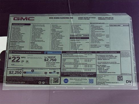 New 2026 GMC Acadia Elevation w/ Black Edition image 20