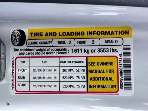 Used 2024 Ford Transit 150 Low Roof w/ Load Area Protection Package RWD image 38