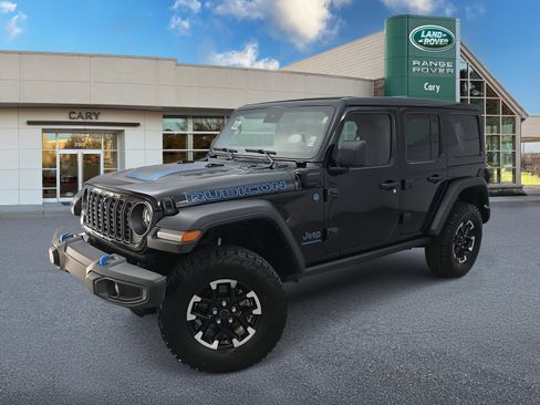 Used 2024 Jeep Wrangler Unlimited Rubicon 4xe w/ Technology Group image 1