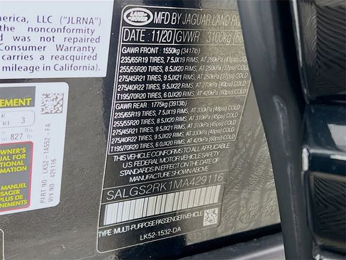 Used 2021 Land Rover Range Rover HSE image 33