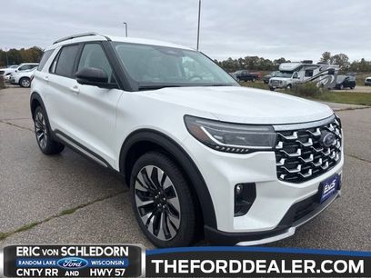 New 2025 Ford Explorer Platinum