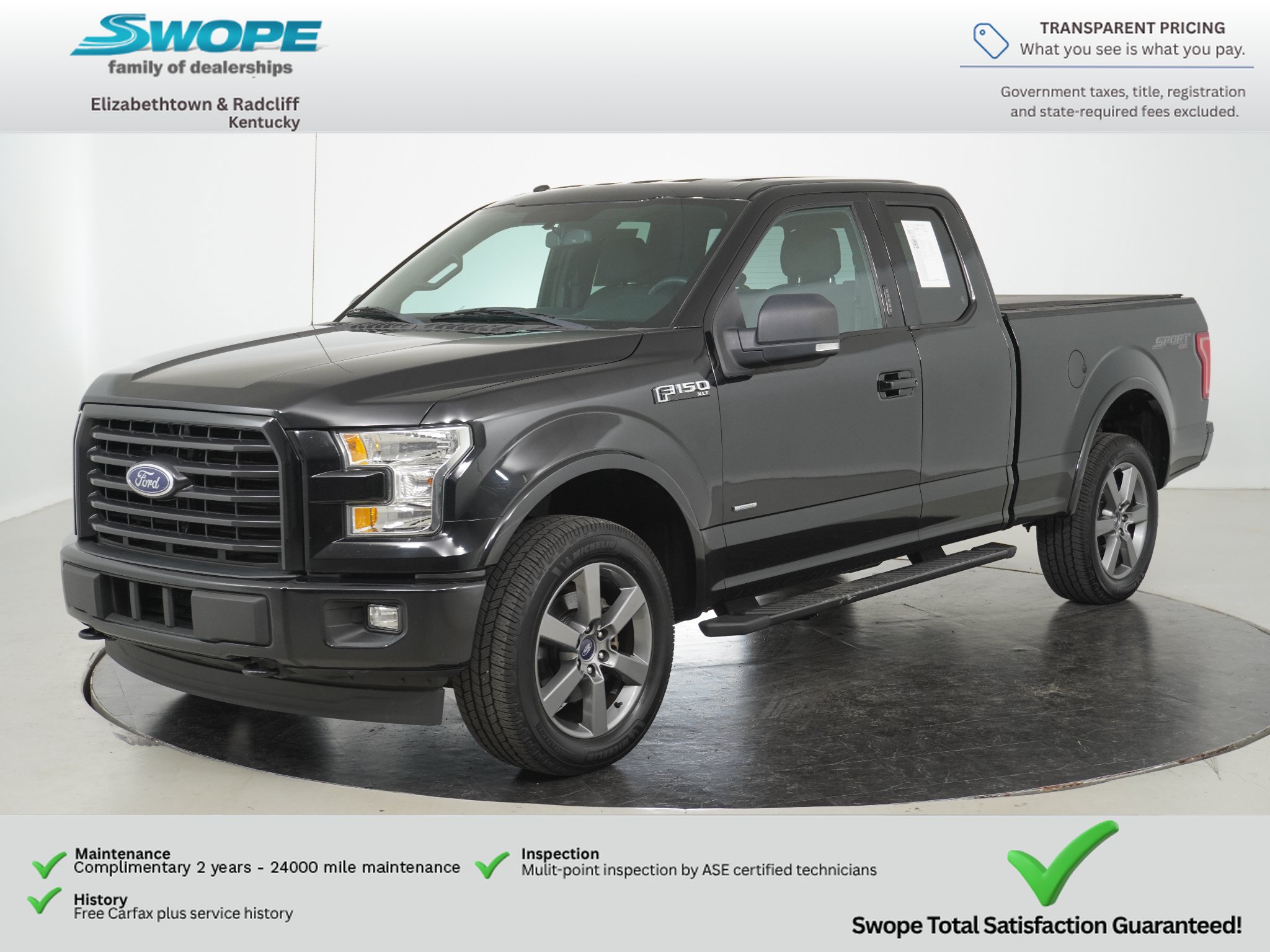 Used 2017 Ford F150 XLT w/ Equipment Group 302A Luxury AWD/4WD image 7
