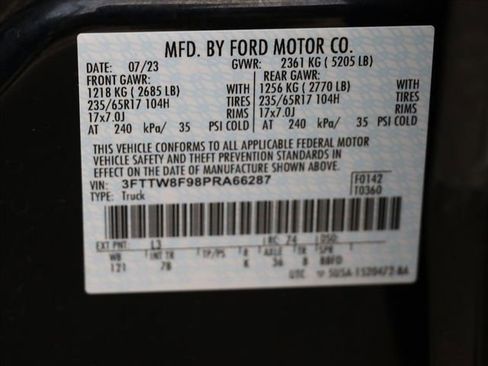 Used 2023 Ford Maverick XLT w/ Equipment Group 300A Standard image 31