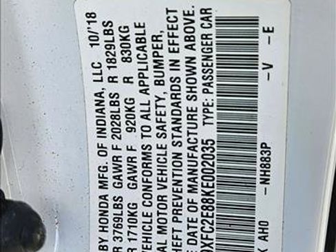 Used 2019 Honda Civic Sport image 15