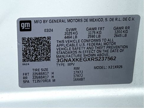 Used 2024 Chevrolet Equinox LT FWD image 25
