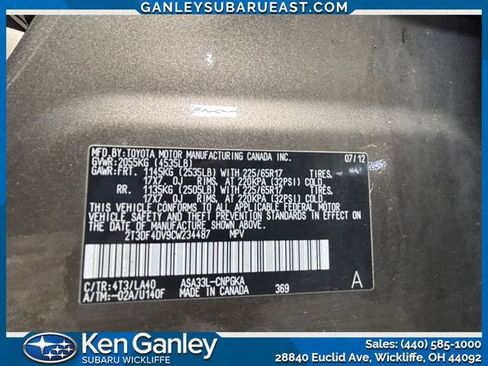 Used 2012 Toyota RAV4 Limited image 26