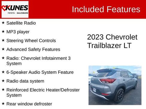 Used 2023 Chevrolet TrailBlazer LT FWD image 3