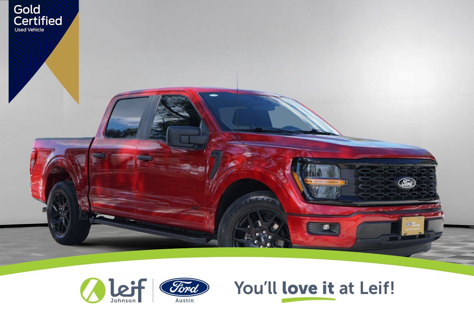 Certified 2024 Ford F150 STX w/ STX Black Appearance Package RWD image 1