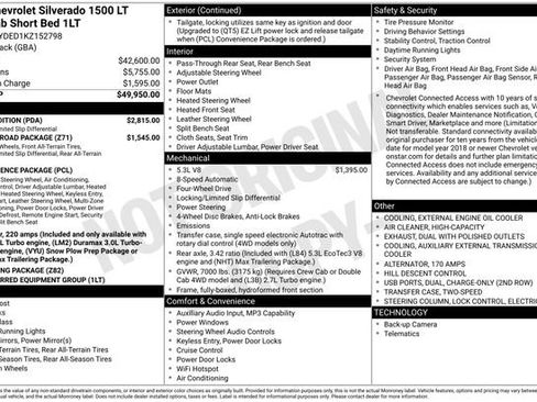 Used 2019 Chevrolet Silverado 1500 LT w/ Texas Edition image 3