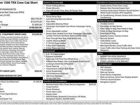 Used 2022 RAM 1500 TRX w/ TRX Level 2 Equipment Group AWD/4WD image 2