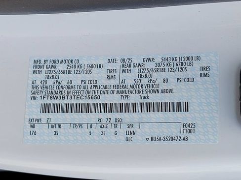 Certified 2026 Ford F350 XLT AWD/4WD image 15