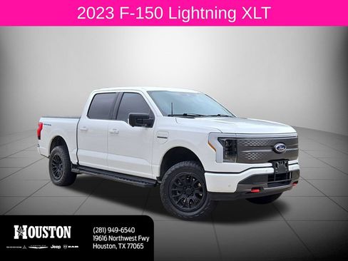 Used 2023 Ford F150 Lightning XLT w/ Equipment Group 312A High AWD/4WD image 1