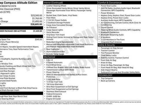 Used 2019 Jeep Compass Altitude image 29