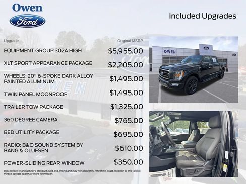 Used 2023 Ford F150 XLT w/ Equipment Group 302A High AWD/4WD image 4